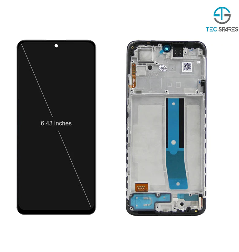 Redmi Note 11/ Note 11S/ Poco M4 Pro 4G TFT LCD Display Screen Replacement Frame