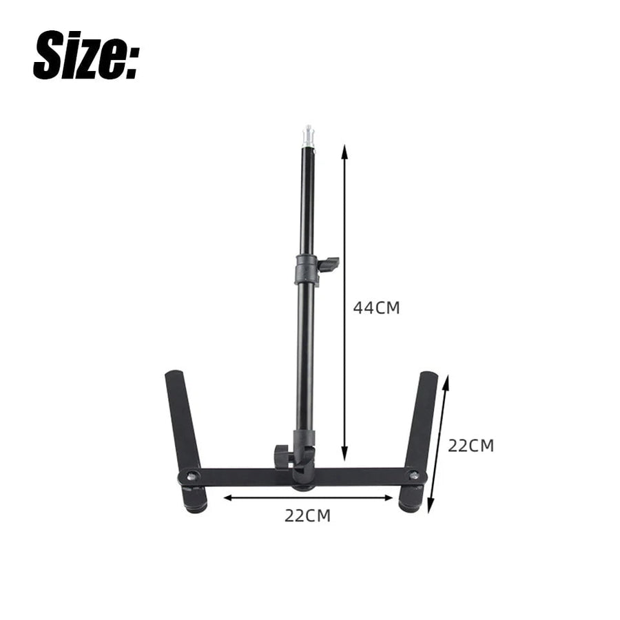 26Cm Video Fill Ring Light Lamp Photography Lighting Tripod Stand Led Selfie
