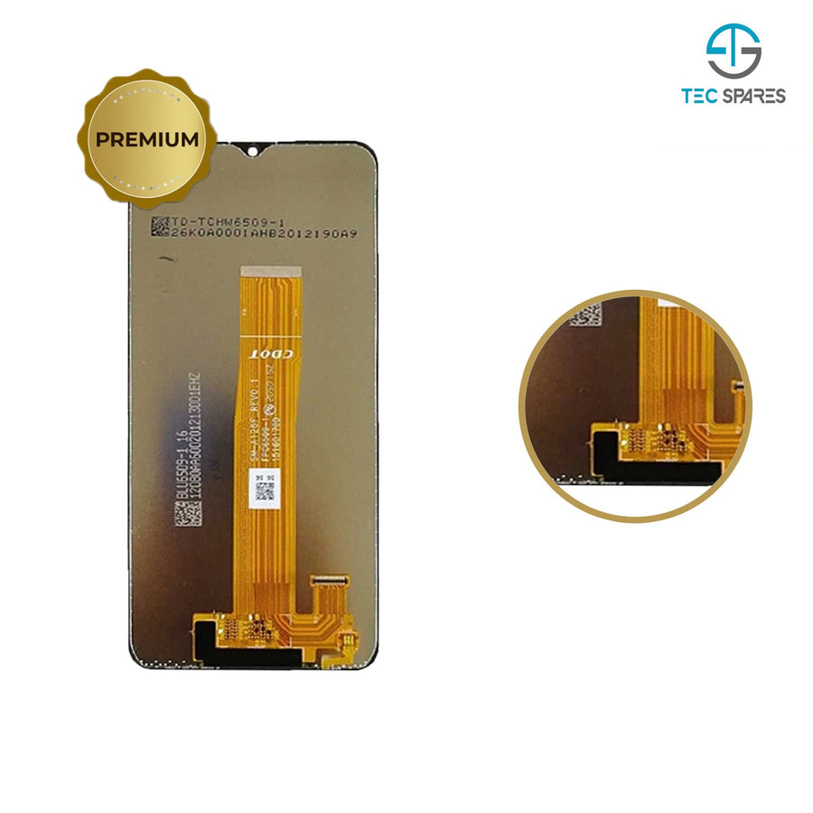 Black For Samsung Galaxy A12 SM-A125F LCD Replacement Touch Screen Digitizer