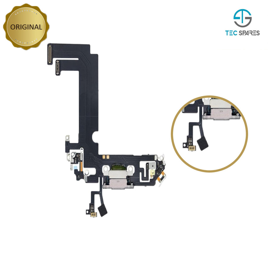 Apple iPhone 12 mini Charging Port Flex Dock Socket Cable Part Replacement - White