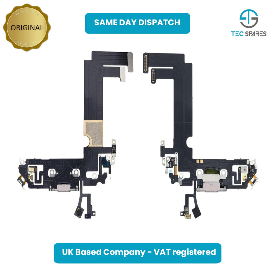 Apple iPhone 12 mini Charging Port Flex Dock Socket Cable Part Replacement - White
