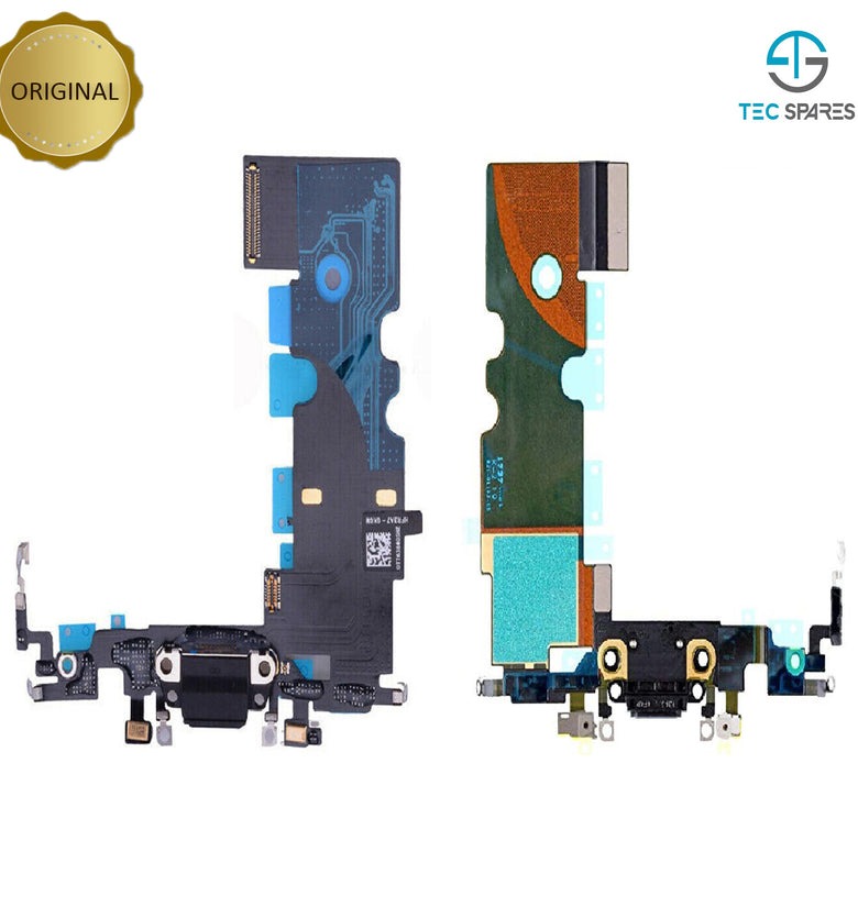 iPhone SE 2nd Gen 2020 USB Charging Port Dock Connector Mic Flex Cable - Black