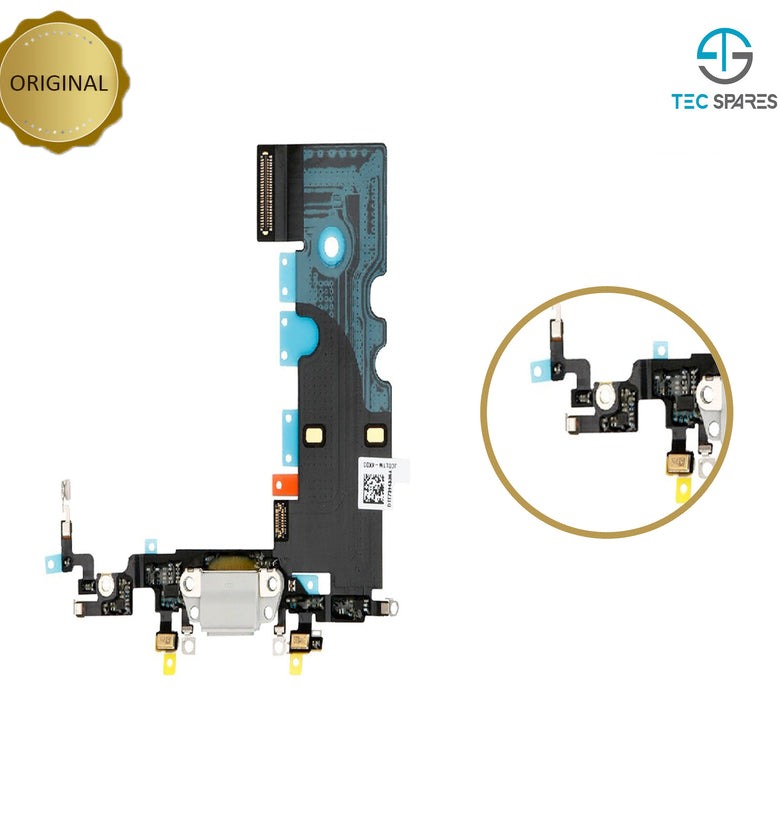 iPhone SE 2nd Gen 2020 USB Charging Port Dock Connector Mic Flex Cable - White