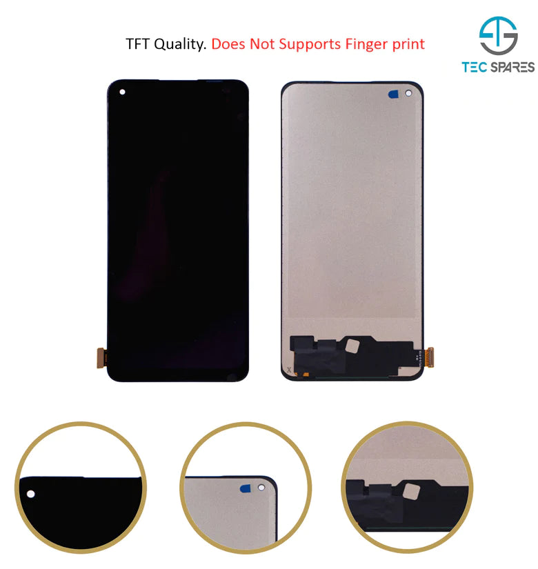 OPPO Reno8 Lite CPH2343 TFT LCD Display Touch Screen Digitizer Replacement