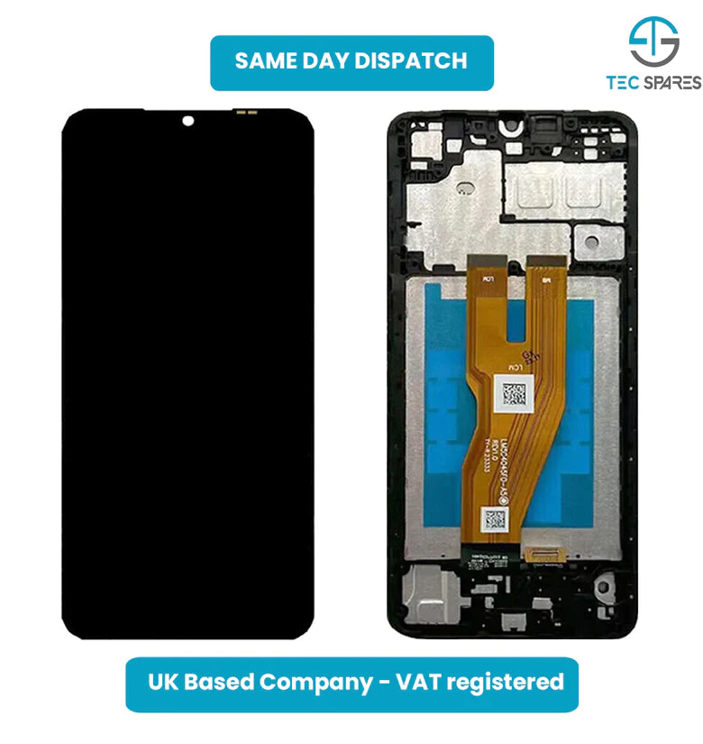 LCD For Galaxy A05 A055 SM-A055F A055F/DS A055M/DS Display Touch Screen Frame