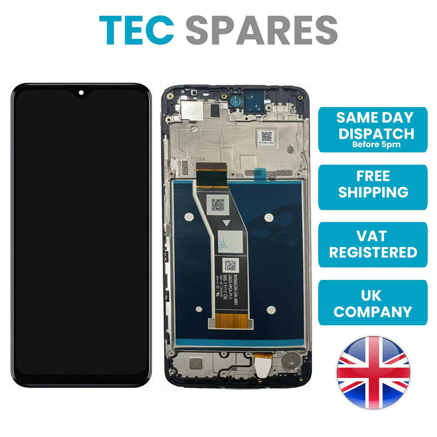 Motorola Moto G04 XT2421-2 Replacement LCD Touch Screen Display Digitizer +Frame