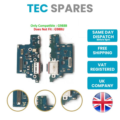 Samsung Galaxy S20 Ultra/5G G988B Charging Port Dock Connector Board Mic