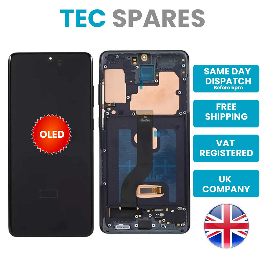 Samsung Galaxy S20 Plus SM-G986 Replacement Lcd Display Touch +Frame Small Size