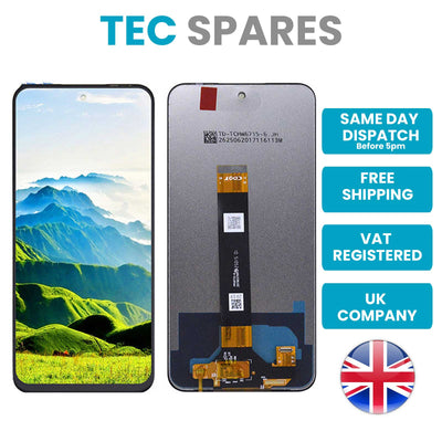 TCL 60SE NXTPAPER 5G T521K LCD Touch Screen Display Digitizer Replacement