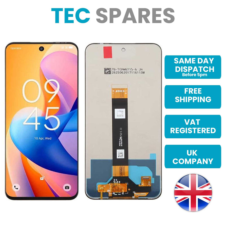 TCL 60R T519H LCD Touch Screen Display Digitizer Replacement - UK Stock