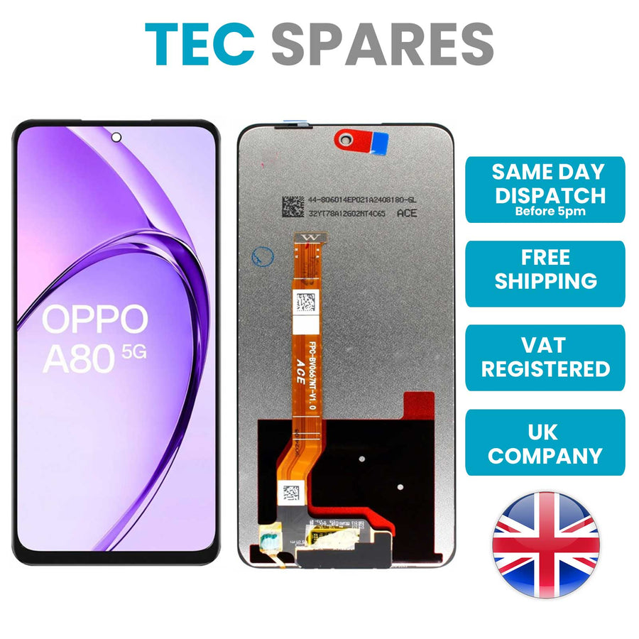OPPO A80 5G CPH2639 Replacement LCD Display Touch Screen Digitizer - UK Stock
