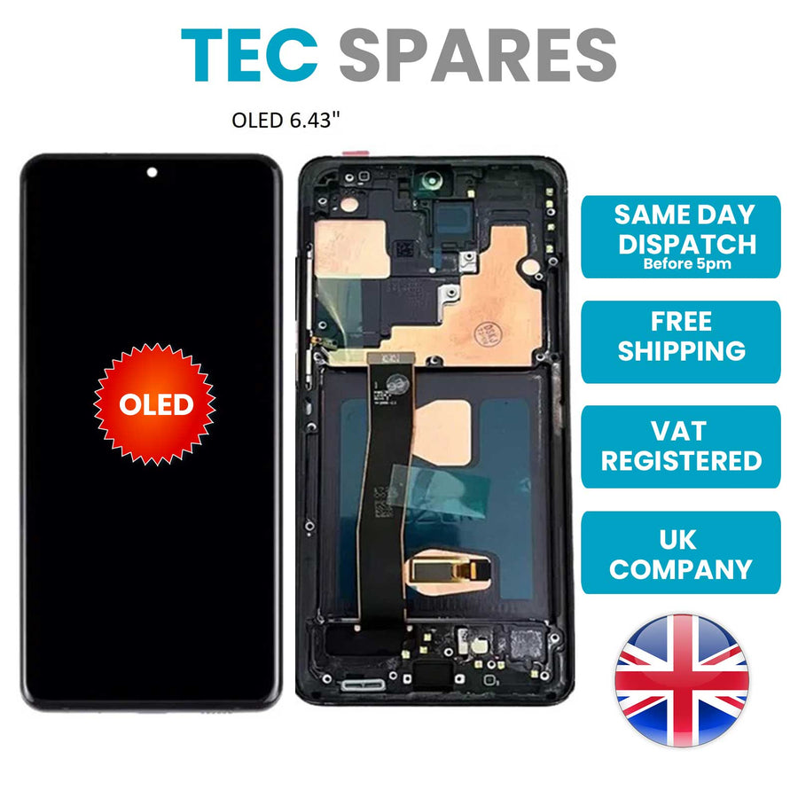 Samsung Galaxy S20 Ultra SM-G988 LCD Screen Display Digitizer +Frame OLED