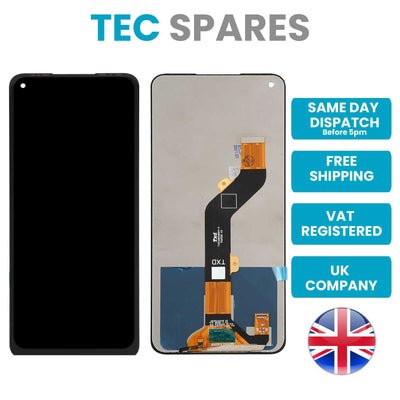 Tecno Camon 17 CG6, CG6j Replacement LCD Touch Screen Display Digitizer