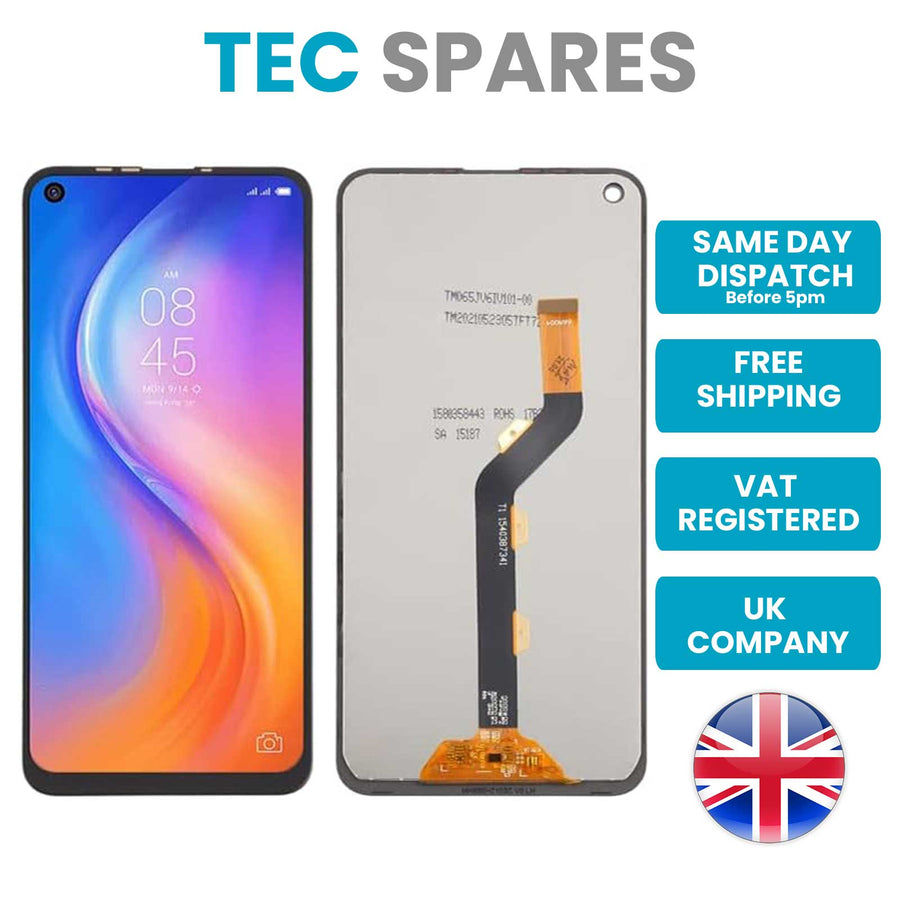 Tecno Spark 5 KE5, KD7S / 5 Pro Replacement LCD Display Touch Screen - No Frame
