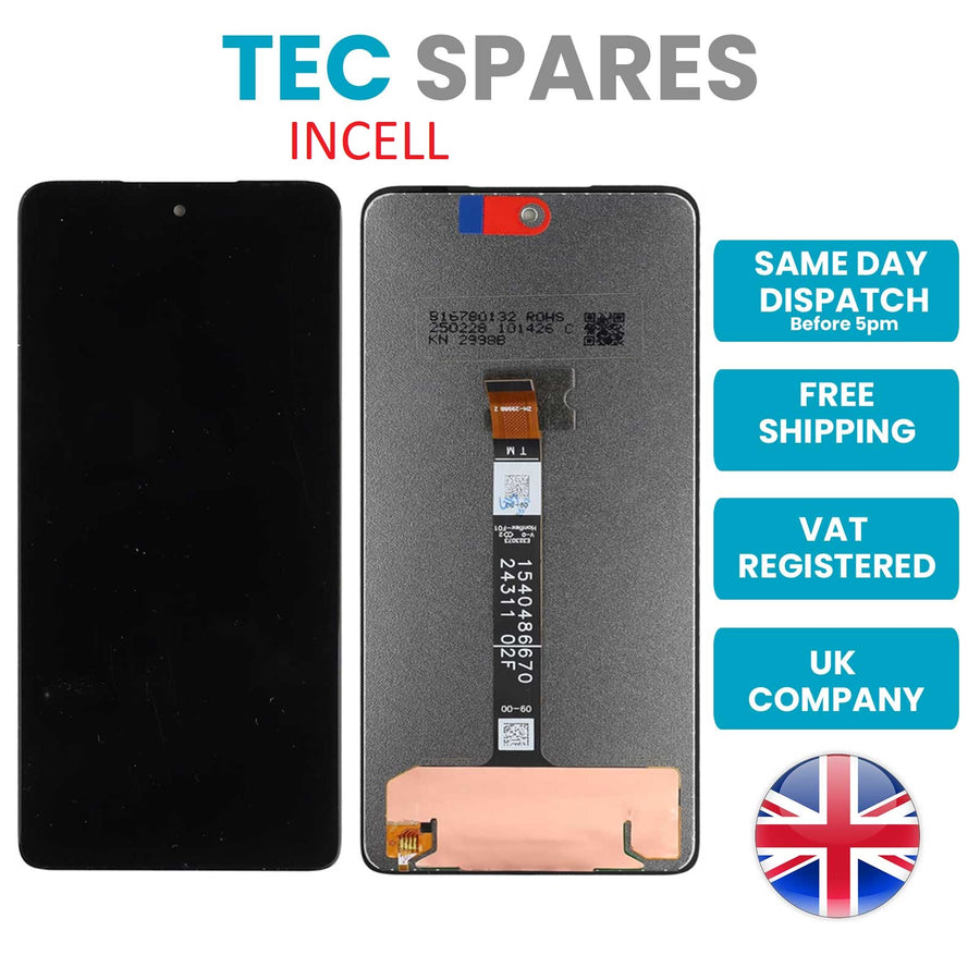 Motorola Moto G75 XT2437-2 INCELL LCD Display Touch Screen Digitizer Replacement