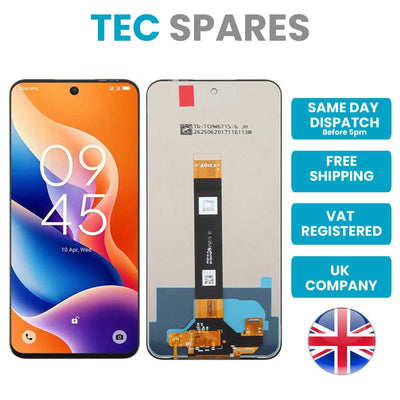 TCL 605 T517D LCD Display Touch Screen Digitizer Replacement - UK Stock