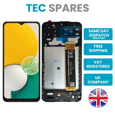 Samsung Galaxy A13 A135F/DS 4G OEM LCD Display For Touch Screen Digitizer Frame