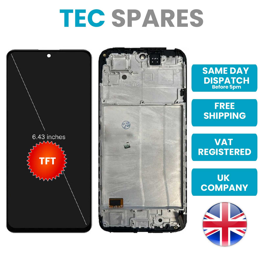 Redmi Note 11/ Note 11S/ Poco M4 Pro 4G TFT LCD Display Screen Replacement Frame