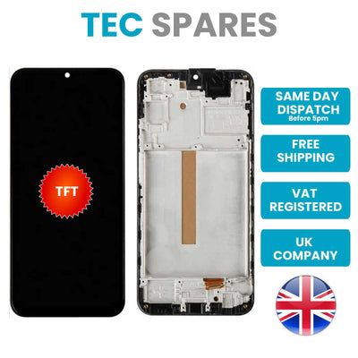 Samsung Galaxy A25 SM-A256 Incell TFT LCD Screen Display Digitizer + Frame