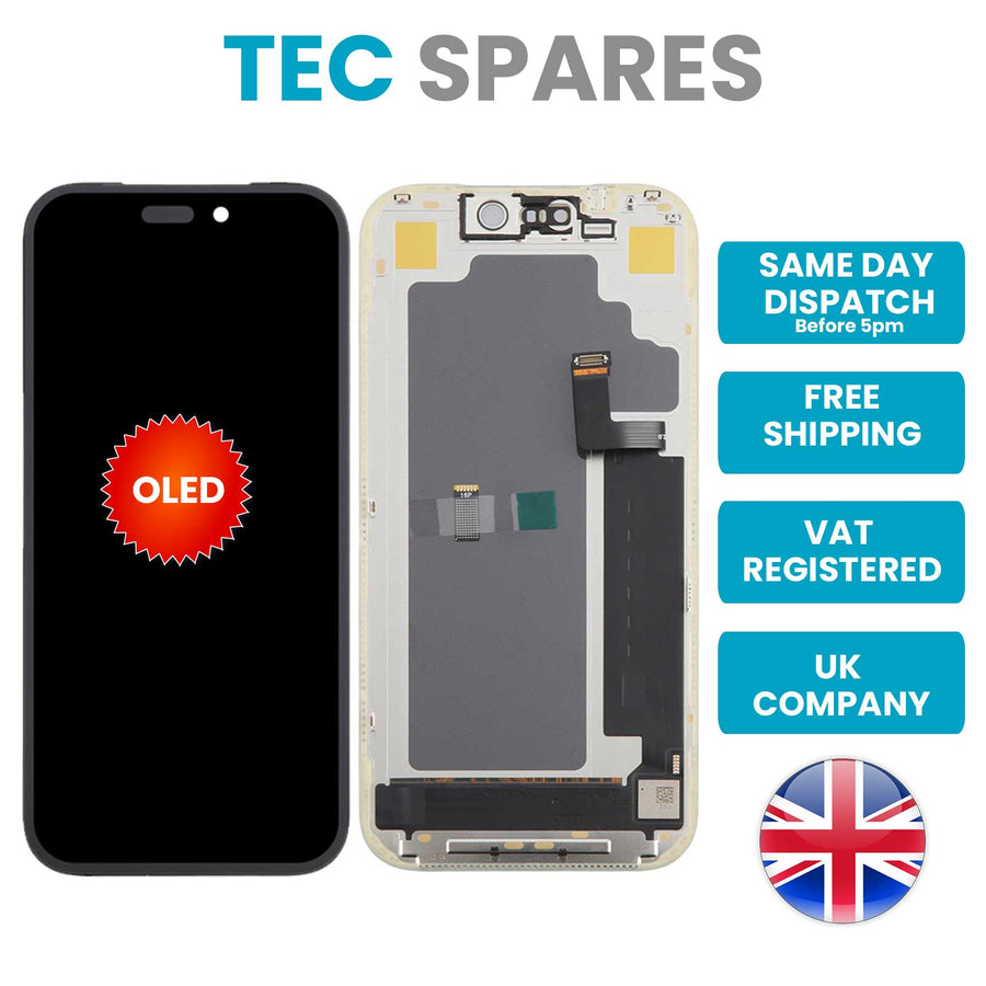 iPhone 17 PRO A3523, A3522 Hard OLED LCD Display Touch Screen Digitizer