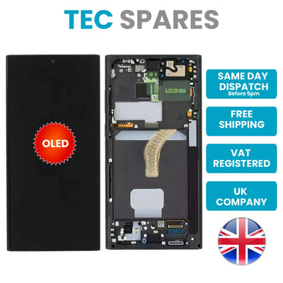 Samsung Galaxy S22 Plus SM-S906 LCD Screen Display Digitizer +Frame OLED