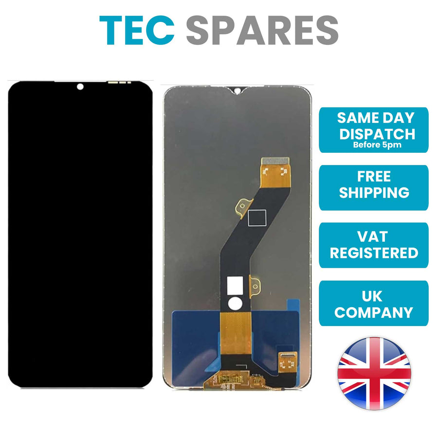 Infinix Smart 7 HD X6516 LCD Display Touch Screen Digitizer Replacement