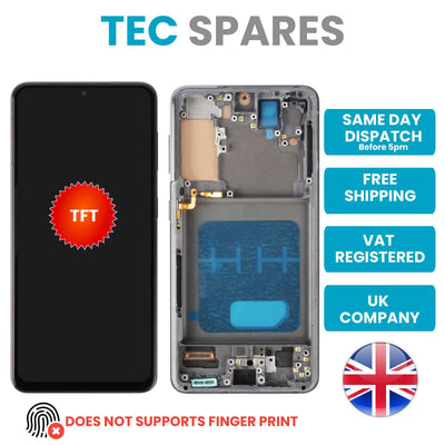 Samsung Galaxy S21 5G SM-G991B 6.1" Incell TFT LCD Dispaly touch screen + Frame