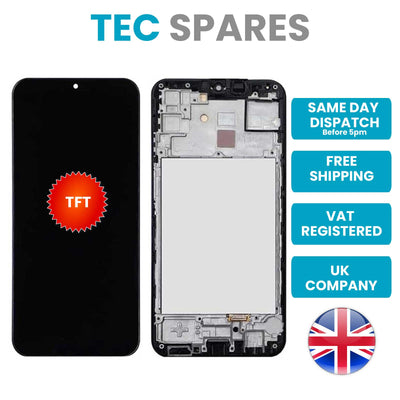 Samsung Galaxy A15 5G SM-A156B Incell TFT LCD Screen Display Digitizer + Frame