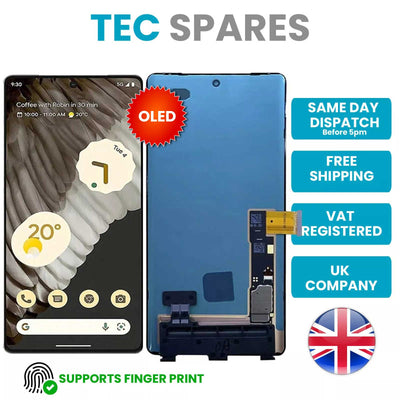 Google Pixel 7 Pro GP4BC OLED LCD Touch Screen Display Digitizer Replacement