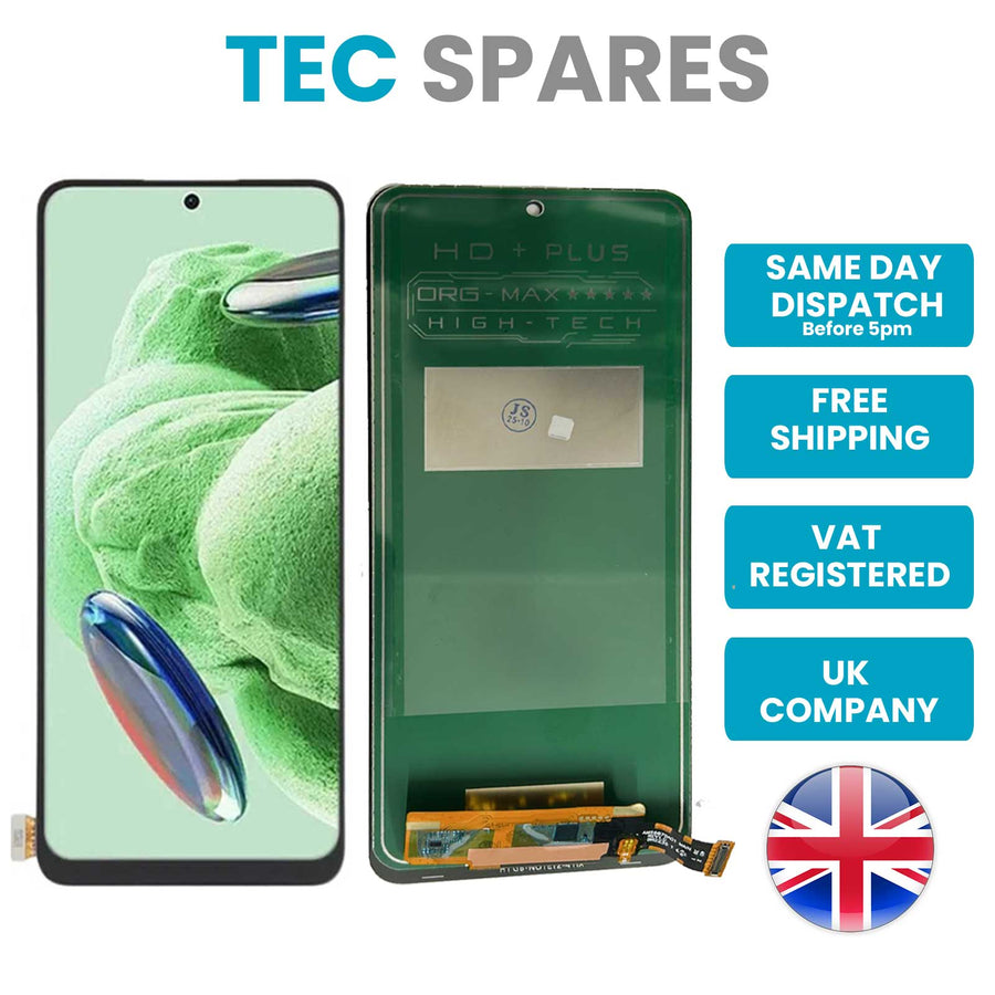 Xiaomi Redmi Note 12 5G 22111317I, 22111317G INCELL LCD Display Touch Screen Assembly Replacement