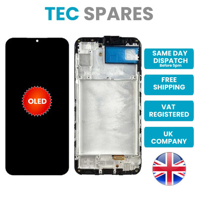 OLED LCD Samsung Galaxy A24 4G SM-A245F SM-A245F/DS SM-A245F/DSN Display Frame
