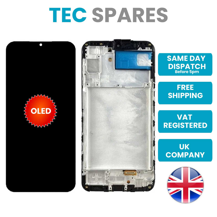 OLED LCD Samsung Galaxy A24 4G SM-A245F SM-A245F/DS SM-A245F/DSN Display Frame