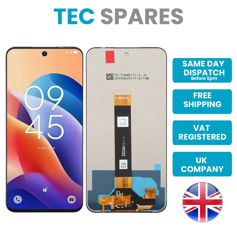 TCL 60 SE T517H LCD Touch Screen Display Digitizer Replacement - UK Stock