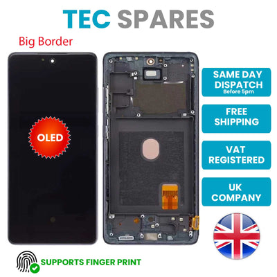 Samsung Galaxy S20 FE 4G 5G SM-G780 G781 LCD Screen Display Oled, Big Border