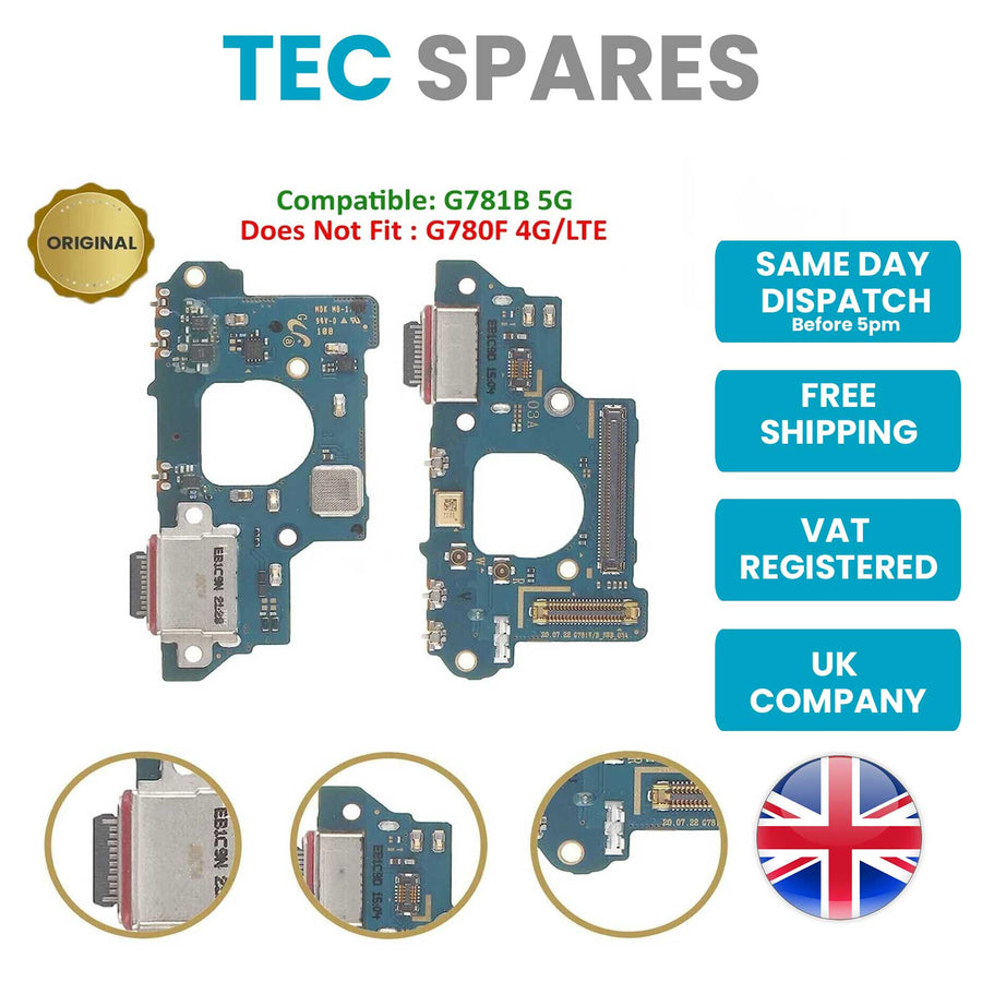 Samsung Galaxy S20 FE 5G G781B USB-C Charging Port Dock Connector Board