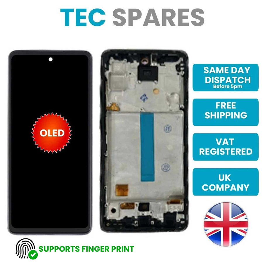 Samsung Galaxy A52s 5G A528B Lcd Display Touch Screen Digitizer OLED