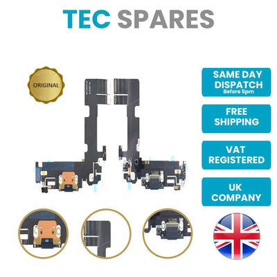 Apple iPhone 13 Flex Dock Socket Cable Part Replacement Black