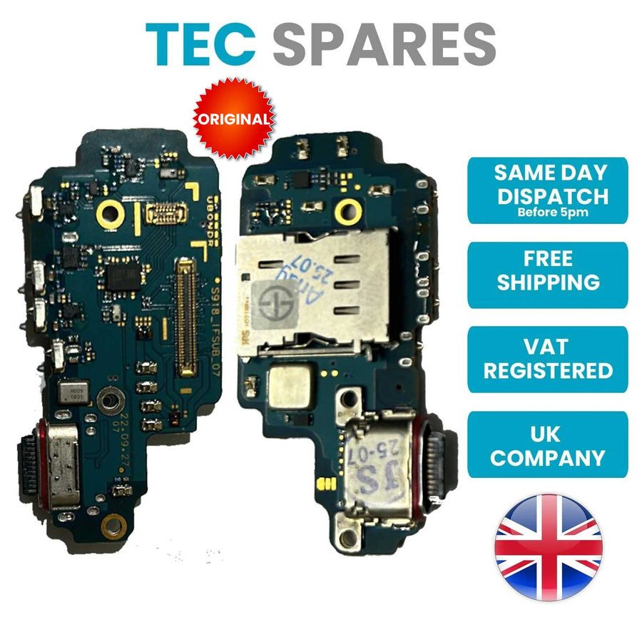 Samsung Galaxy S23 ULTRA S918B Genuine Charging Port Dock Connector Flex