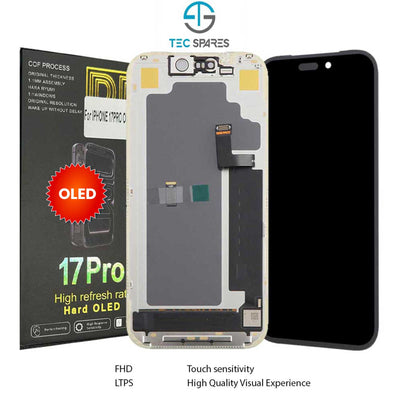 iPhone 17 PRO MAX A3526, A3257 Hard OLED LCD Display Touch Screen Replacement