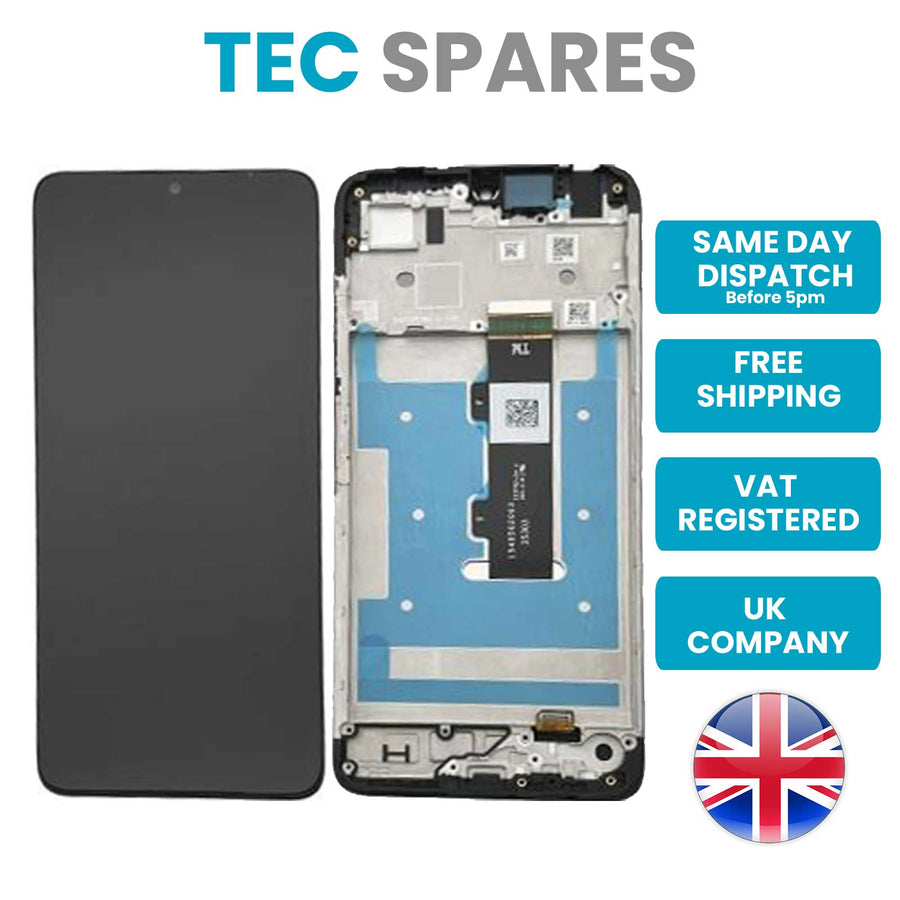 Motorola Moto G06 Power XT2535-13 Replacement LCD Touch Screen Display + Frame