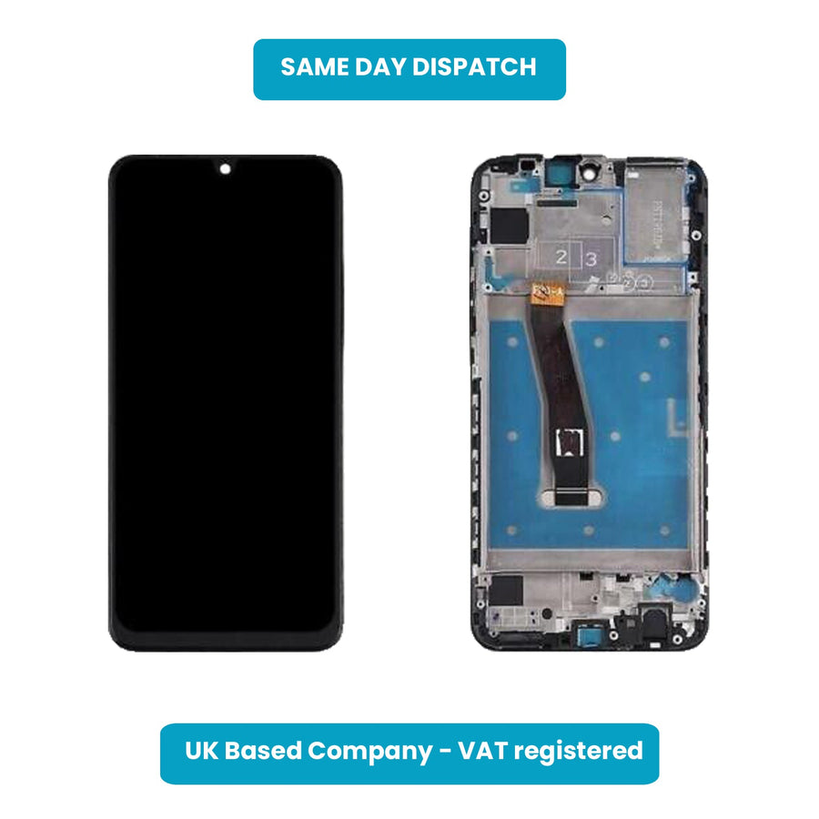 Huawei P Smart 2019 POT-LX1 Replacement Screen LCD and Touch Digitizer Frame