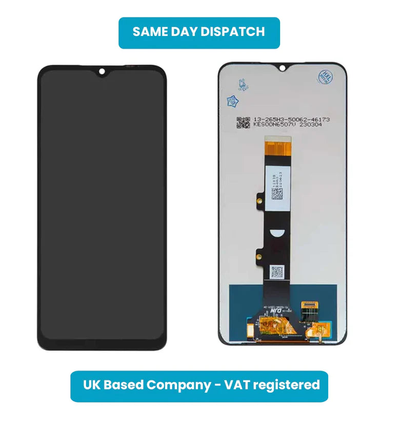 LCD For Motorola Moto E22 E22i XT2239 Black Display Touch Screen Replacement UK Stock