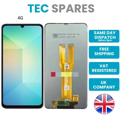 Samsung Galaxy A06 4G SM-A065F, SM-A065F Replacement LCD Display Touch Screen