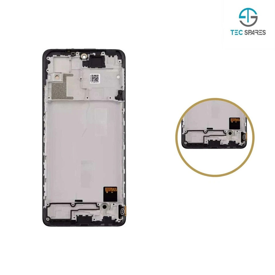 Xiaomi Redmi Note 10 Pro M2101K6G, M2101K6R TFT LCD Display Touch Screen Digitizer Assembly +Frame