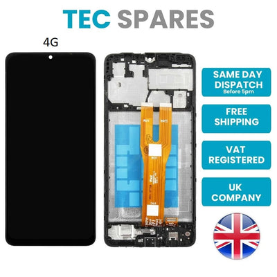 Samsung Galaxy A06 4G SM-A065 Replacement LCD Display Screen Touch Digitizer +Frame