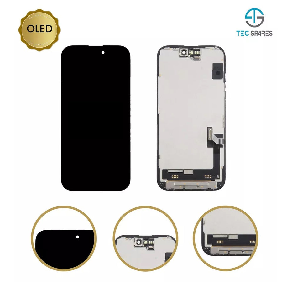For iPhone 15 PRO LCD OLED Display Touch Screen Digitizer Replacement