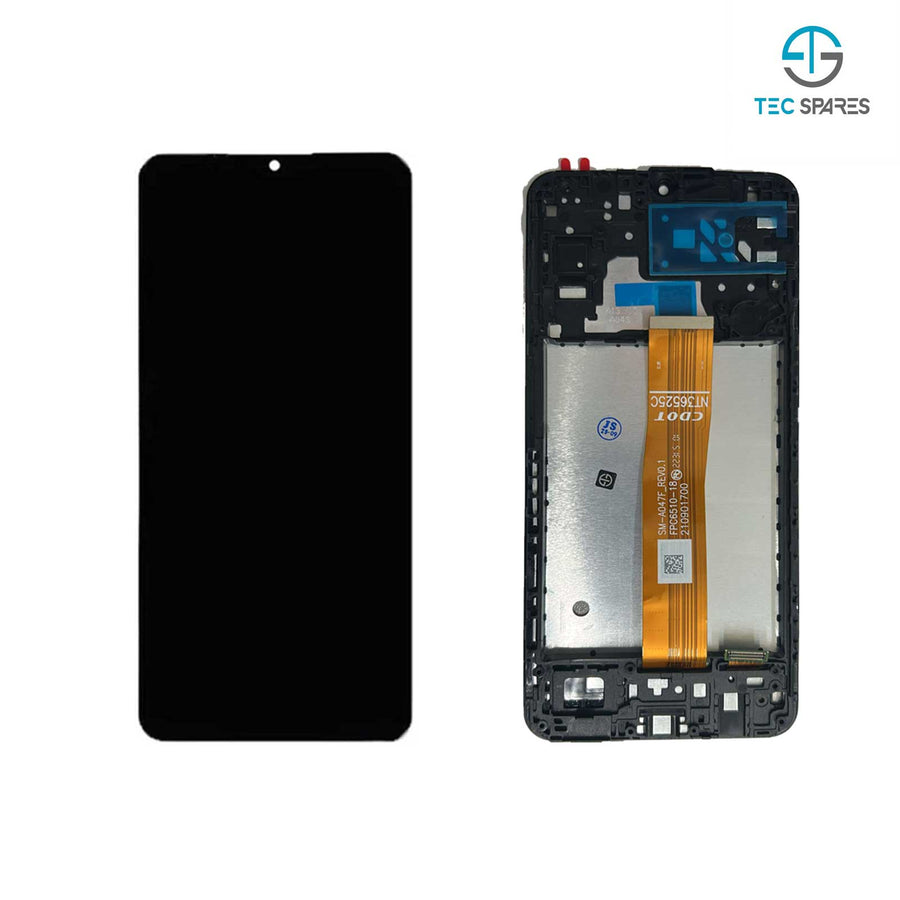 Samsung Galaxy A04S SM-A047F LCD Display Touch Screen Digitizer Replacement + Frame