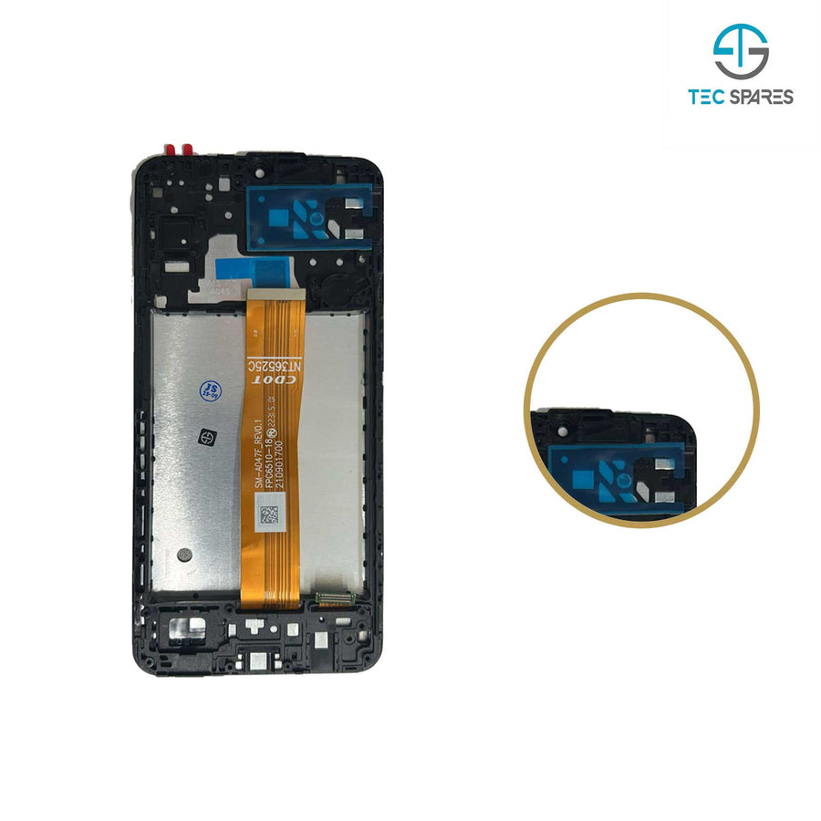 Samsung Galaxy A04S SM-A047F LCD Display Touch Screen Digitizer Replacement + Frame