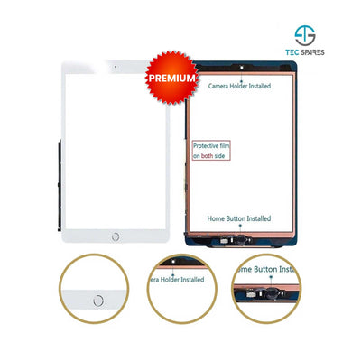 Replacement For iPad 9 2021 10.2" 9th Generation Touch Screen Digitizer Glass With Home Button UK -White