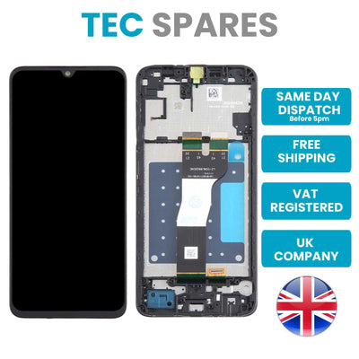LCD For Galaxy A05s SM-A057F Screen Digitizer Full Assembly Replacement Frame